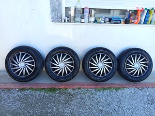 VW GOLF 7 2016 ΖΑΝΤΟΛΑΣΤΙΧΑ ΜΕ ΤΑΣΙΑ MICHELIN ORIGINAL VW 195-55-15 6J 15 5X112 AΡΙΣΤΑ
