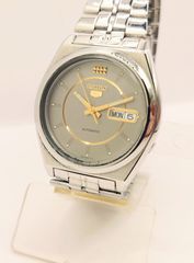 Seiko 5 Automatic Watch Silver Dial Daydate 7S26-8780 Α9596 ΤΙΜΗ 230 ΕΥΡΩ