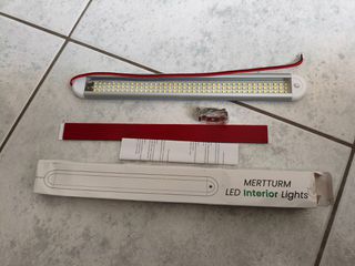 LED Φωτιστικό 12V 30Χ3 cm.