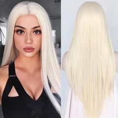 Long Straight Wig Blonde