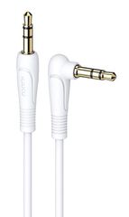 KAKUSIGA καλώδιο ήχου 3.5mm KSC-521, AUX, 90°, HiFi 1m, λευκό
