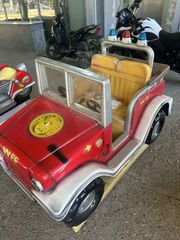 WFF Jeep Red Kiddie Ride Τζιπάκι Κουνιστό Παιδικό Παιχνίδι