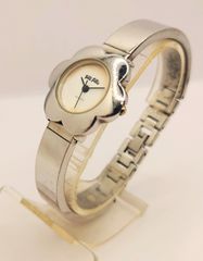 Vintage FOLLI FOLLIE Flower Watch Silver Tone Α9066 ΤΙΜΗ 120 ΕΥΡΩ