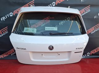 SKODA FABIA 2007-2014 ΤΖΑΜΟΠΟΡΤΑ ΠΙΣΩ ΚΟΜΠΛΕ ( ME  ΑΕΡΟΤΟΜΗ ) Α2*