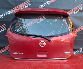 NISSAN MICRA K13 2010-2017 ΤΖΑΜΟΠΟΡΤΑ ΠΙΣΩ ΚΟΜΠΛΕ Α2*