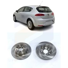 Σετ δισκόπλακες πίσω για Seat Leon 2005 2006 2007 2008 2009 2010 2011 2012 2013 1K0615601AA