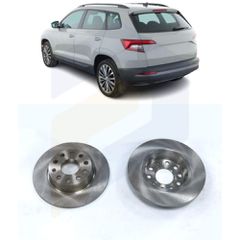 Σετ δισκόπλακες πίσω για Skoda Karoq 2017 2018 2019 2020 2021 2022 2023 2024 2025 2026 1K0615601AA