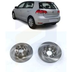 Σετ δισκόπλακες πίσω για Volkswagen Golf VI 2008 2009 2010 2011 2012 2013 1K0615601AA