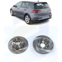 Σετ δισκόπλακες πίσω για Volkswagen Golf VII 2013 2014 2015 2016 2017 2018 2019 2020 1K0615601AA