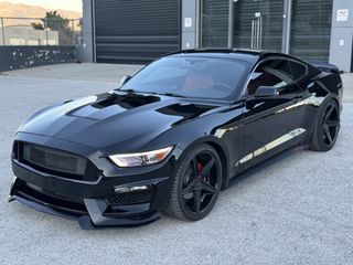 Ford Mustang 2016 GT 350! FULL EXTRA! ΚΟΚΚΙΝΟ ΔΕΡΜΑ! ΓΝΗΣΙΑ ΧΛΜ!-thumb-2