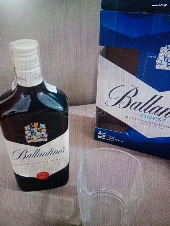 Ballantines 700 ml + 2 ποτήρια