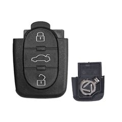 Audi A2/A3/A4/A6/A8/TT κέλυφος κλειδιού με 3 κουμπιά (χωρίς κλειδί) DGA - 1τμχ