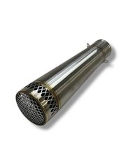 CUSTOM ΧΕΙΡΟΠΟΙΗΤΟ ΤΕΛΙΚΟ ΕΞΑΤΜΙΣΗΣ ΜΕ ΣΙΤΑ GP SILVER Φ51