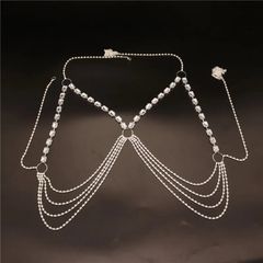 Full Diamond Crystal Body Chain-thumb-2