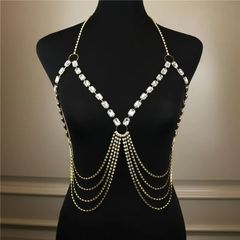 Full Diamond Crystal Body Chain-thumb-1