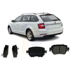 Τακάκια πίσω για Skoda Octavia SW 2013 2014 2015 2016 2017 2018 2019 2020 2K5698451B