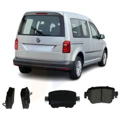 Τακάκια πίσω για Volkswagen Caddy 2015 2016 2017 2018 2019 2020 2K5698451B