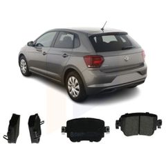 Τακάκια πίσω για Volkswagen Polo 2017 2018 2019 2020 2021 2022 2023 2024 2025 2026 2K5698451B