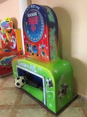 Kicker Goal Arcade Game Kick ηλεκτρονικο Παιδικό Παιχνίδι Κλωτσιά Πράσινη