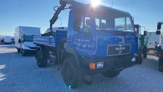 Ανατροπή + Γερανός MAN 1999 Man L 10.163  4 х 4-thumb-3