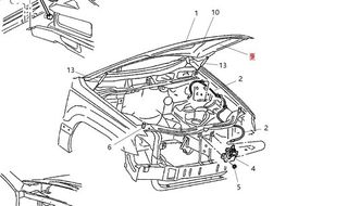 ΕΠΕΝΔΥΣΗ ΕΜΠΡΟΣ ΚΑΠΟ Jeep Grand Cherokee 1999-2004 Laredo, Limited, Overland 55196298AF, 55196298AB, 55196298AC, 55196298AD, 55196298AE, 55196298AH  ΚΑΙΝΟΥΡΙΑ ΓΝΗΣΙΑ ΕΙΔΙΚΗ ΤΙΜΗ !!!
