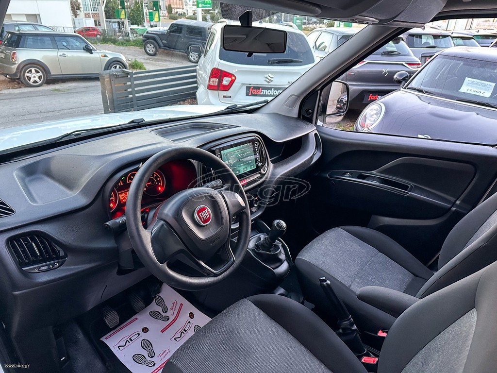 Fiat Doblo 2017 Ελληνικό, 1ο Χέρι, Οθόνη Carplay, Βιβλίο, 2 Χρόνια Εγγύηση thumbnail 11