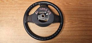 TOYOTA YARIS 06-09 ΤΙΜΟΝΙ ΔΕΡΜΑΤΙΝΟ ΜΕ ΧΕΙΡΙΣΤΗΡΙΑ 305460899FKA-AC-thumb-1