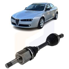 Ημιαξόνιο εμπρός αριστερό για Alfa romeo 159 SDN 2005 2006 2007 2008 2009 2010 2011 50519319
