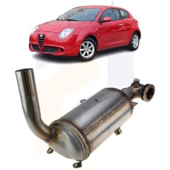 Φίλτρο σωματιδίων DPF 1.3 MultiJet για Alfa romeo Mito 2008 2009 2010 2011 2012 2013 2014 2015 2016 2017 2018 55217464