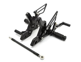 ΡΥΘΜΙΖΟΜΕΝΑ ΑΓΩΝΙΣΤΙΚΑ ΜΑΣΠΙΕ KAWASAKI Z750 (2004-2006) GEN 1 ΜΑΥΡΑ