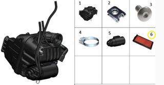 Φίλτρο Αέρα Zontes U1-125 E5 1221200-163000
