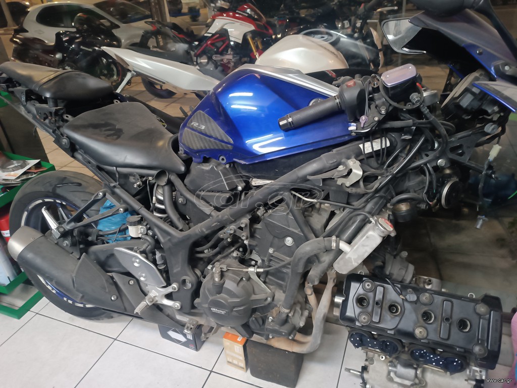 yamaha r3 για ανταλλακτικά κομμάτι κομμάτι