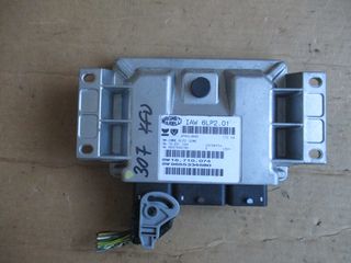 Εγκέφαλος κινητήρα KFU 1.4lt, από Peugeot 307 2003 - 2008, κωδ.9655334680