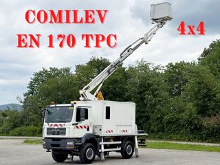 Καλαθοφόρο MAN 2009 TGM 13.240 * BUCKET TRUCK * COMILEV EN 170 TPC * TOP