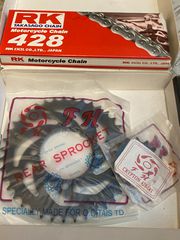 ΑΛΥΣΙΔΑ - ΓΡΑΝΑΖΙΑ YAMAHA CRYPTON RK SPROCKET KITS S-45C (14T+838/39T) #428