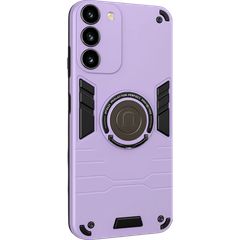 Armor Ring Case with Stand for Samsung Galaxy A17 Light Purple