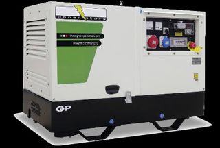 Ηχομονωμένη γεννήτρια πετρελαίου 8,8 kVA με κινητήρα Kohler και γεννήτρια Stamford