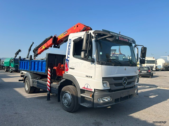 Ανατροπή + Γερανός Mercedes-Benz 2013 ATEGO 1624