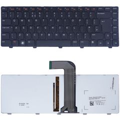 Πληκτρολόγιο Laptop Keyboard για Dell Inspiron 15 N5050 - Model : 5050-6001 KFRTBB209A AER01+00110 90.4IC07.A0L PK130OF4A08 0TC6GW CN-0TC6GW-12976-1B2-A162-A00 UK Backlight Black ( Κωδ.40014UKBACKLIT