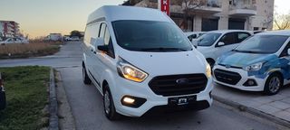 Ford Transit Custom 2020 L2H2 FACELIFT ΜΕ ΓΡΑΜΜΑΤΙΑ-thumb-1
