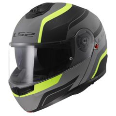 ΚΡΑΝΟΣ ΑΝ/ΝΟ LS2 STROBE II MONZA 22.06 M BLACK H-V YELLOW L