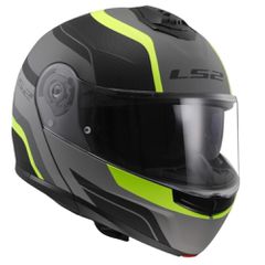 ΚΡΑΝΟΣ ΑΝ/ΝΟ LS2 STROBE II MONZA 22.06 M BLACK H-V YELLOW L-thumb-2