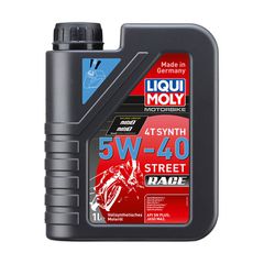 Liqui Moly Συνθετικό Λάδι Κινητήρα 4T Synthetic 5W-40 Street Race motor oil. 1L