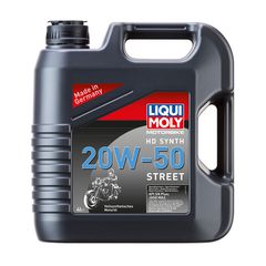 Liqui Moly Συνθετικό Λάδι Κινητήρα HD synthetic 20W-50 Street motor oil. 4 liter
