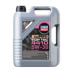 Liqui Moly Πλήρως Συνθετικό Λιπαντικό Κινητήρα υψηλής τεχνολογίας, 5 λίτρα | Top tec 4410 5W-30 5L
