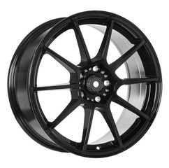 SONIC 8.0X18 5X100 ET35 57.1 DEEP GLOSSY BLACK