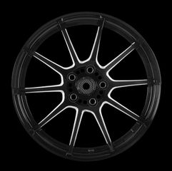 SONIC 8.0X18 5X100 ET35 57.1 DEEP GLOSSY BLACK-thumb-1