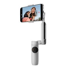 Insta360 CINSABBA Flow Gimbal Κινητού με Σταθεροποιητή 3 Αξόνων και 12 ώρες λειτουργίας Λευκό