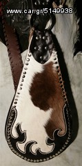 Τσάντα από δέρμα Cow & fur! Bag Cow & fur leather BGF105 