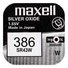 Buttoncell Maxell 386/SR43W/SR43 Τεμ. 1-thumb-1